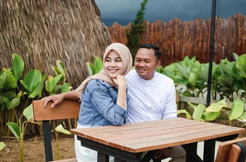 Foto sampul undangan Diah & Ipan