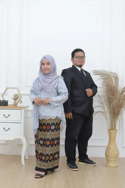 Foto sampul undangan Lia & Agung