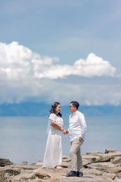 Foto sampul undangan Julio & Nia