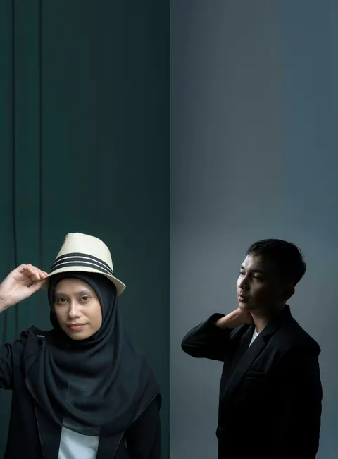 Foto sampul undangan Adit & Yozi