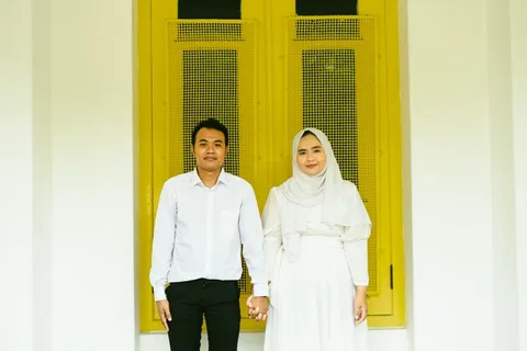 Foto sampul undangan Rainna & Dika