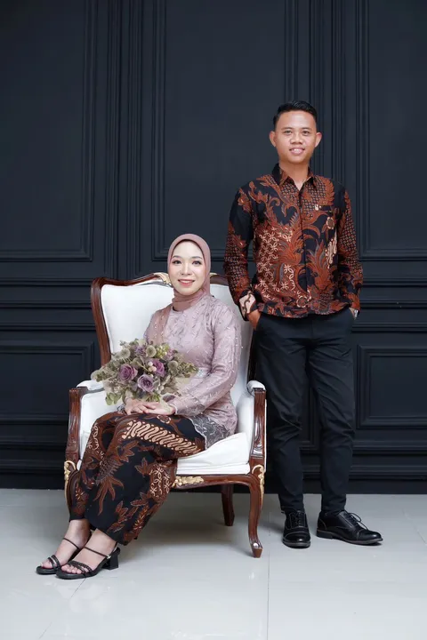 Foto sampul undangan Shinta & Ade