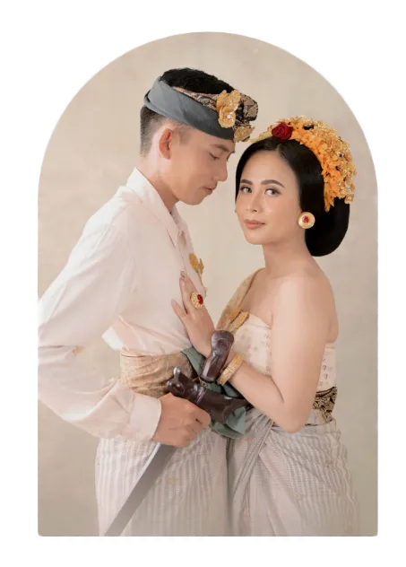 Foto sampul undangan Nia & Nanda