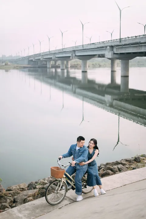 Foto sampul undangan Natalia & William