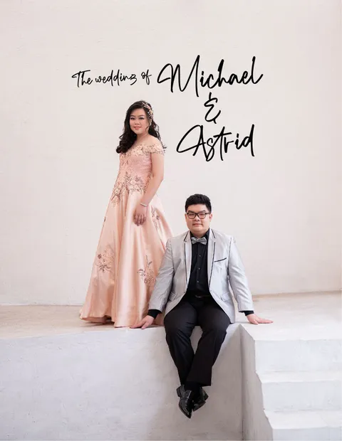 Foto sampul undangan Anastasia Astrid & Michael Johan