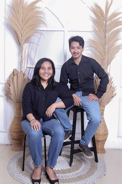 Foto sampul undangan Vebry & Gerry
