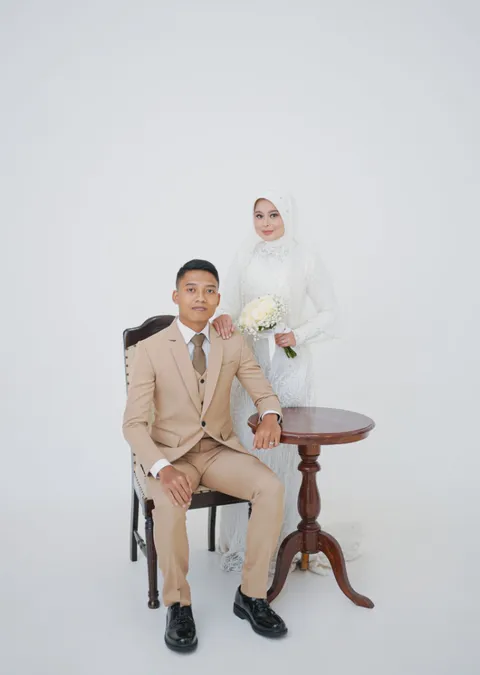 Foto sampul undangan Andhika & Atika