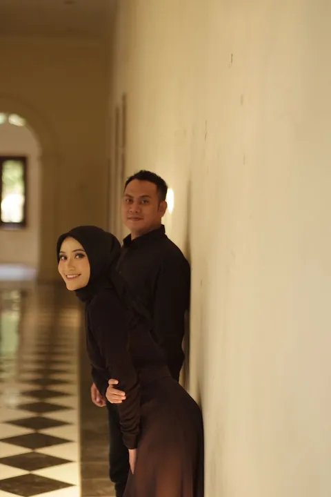 Foto sampul undangan Pras & Alvina