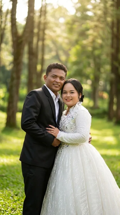 Foto sampul undangan Irma & Antonius