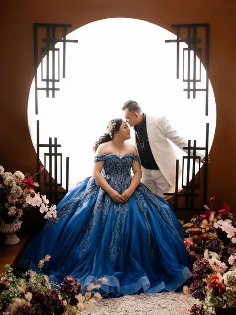 Foto sampul undangan Lisa & Eko