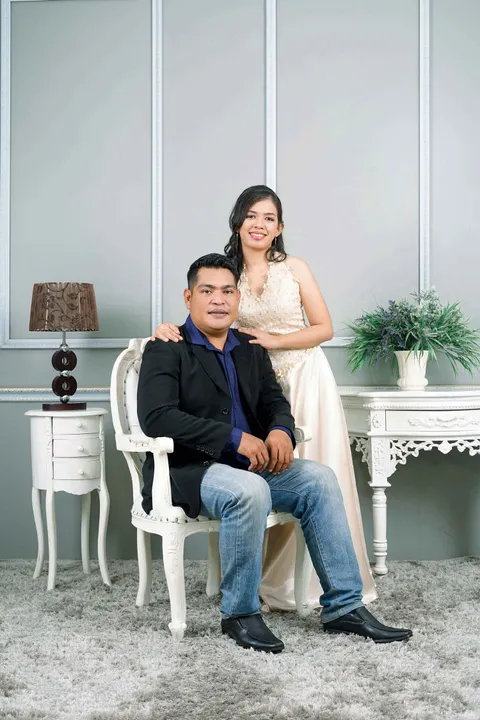 Foto sampul undangan Willy & Stela