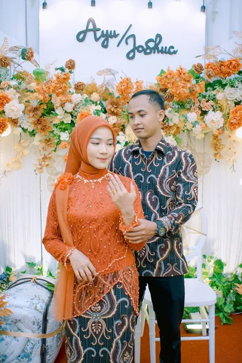 Foto sampul undangan Joshua & Ayu