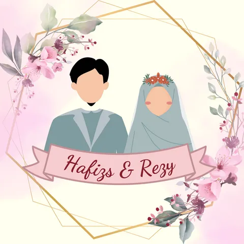 Foto sampul undangan Hafizs & Rezy