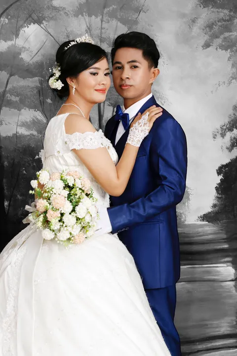 Foto sampul undangan Eson & Sandy
