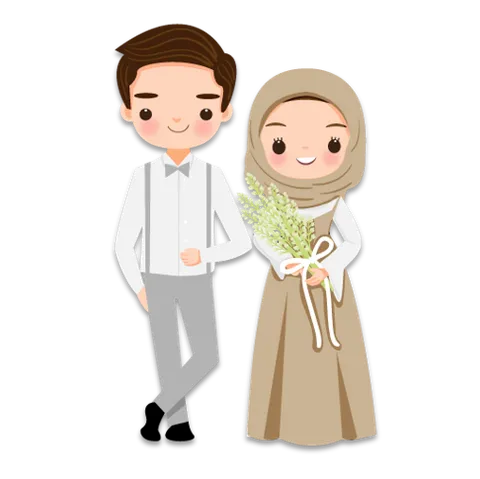 Foto sampul undangan Hasbi & Kuni