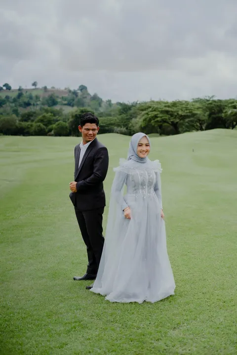 Foto sampul undangan Aan & Dhila