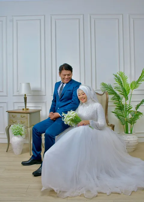 Foto sampul undangan Ade & Risa