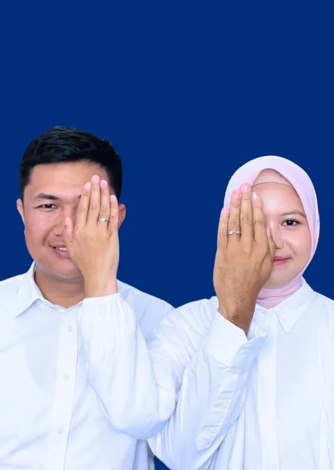 Foto sampul undangan Abbas & Nisa