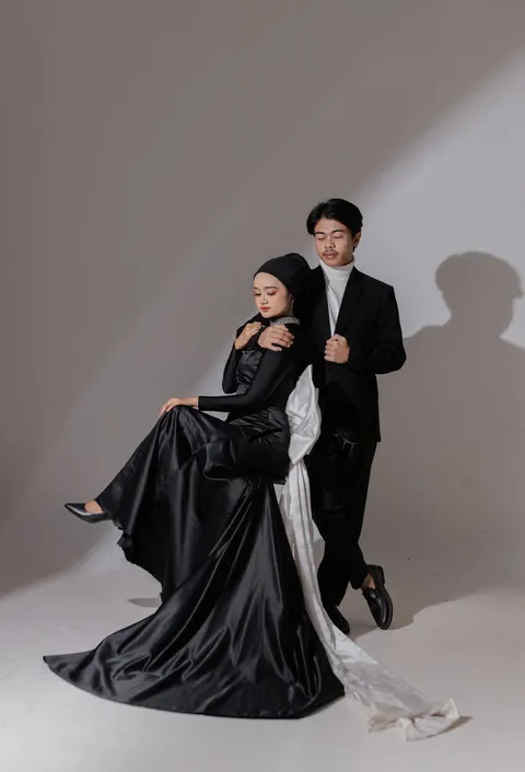 Foto sampul undangan Dika & Senia