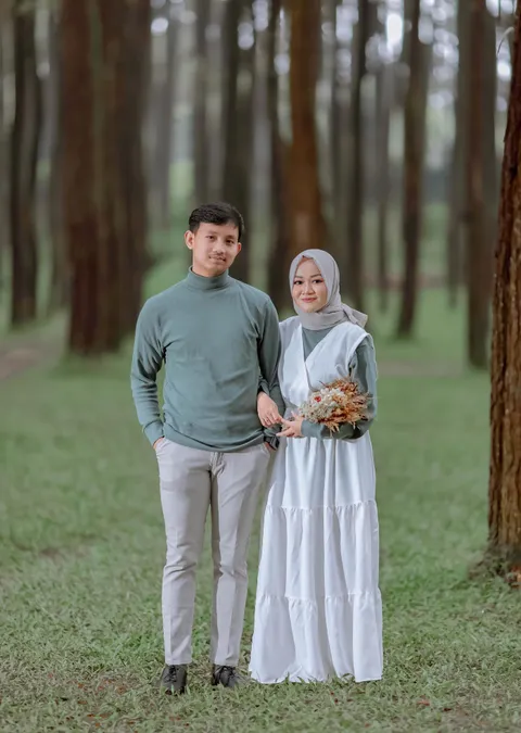 Foto sampul undangan Afif & Morinda
