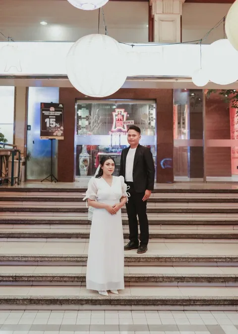 Foto sampul undangan Agung & Anisha