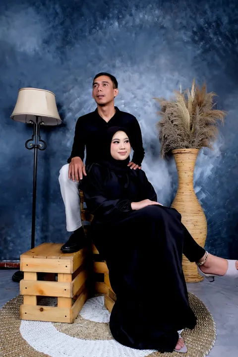 Foto sampul undangan Delin & Aep