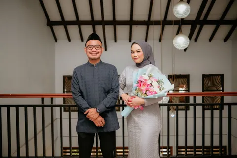 Foto sampul undangan Dito & Geladis