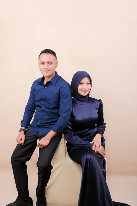 Foto sampul undangan Warda & Dicky