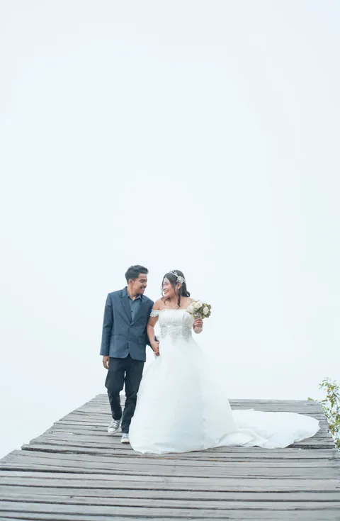 Foto sampul undangan Lian & Krisan