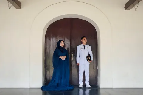 Foto sampul undangan Uswah & Herman