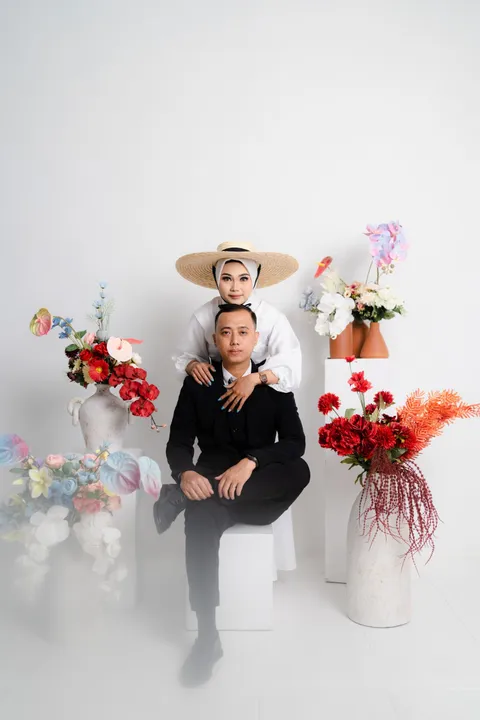Foto sampul undangan Donia & Nova