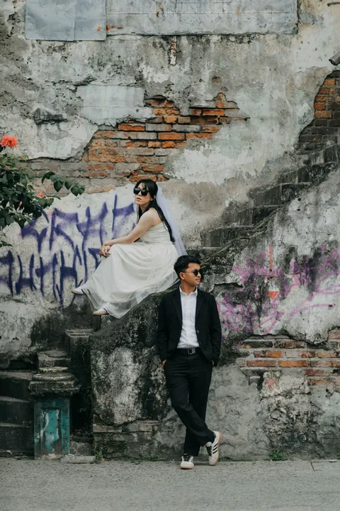 Foto sampul undangan Irvan & Thesya