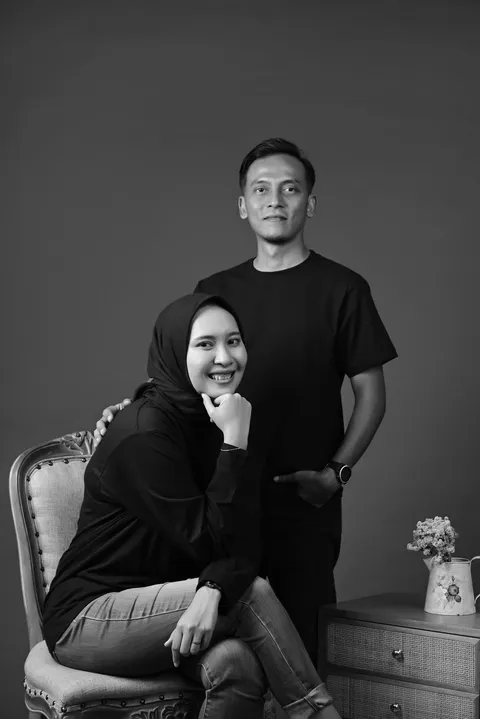 Foto sampul undangan Adi & Anes