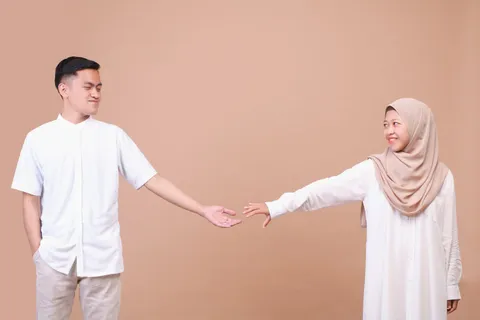 Foto sampul undangan Resa & Hanif