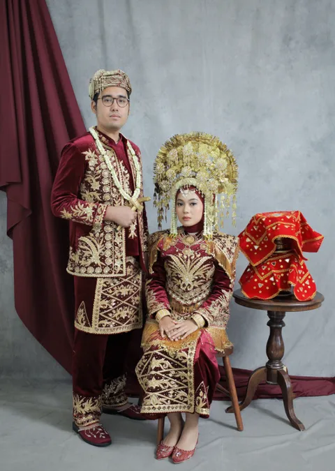 Foto sampul undangan Angga & Aina