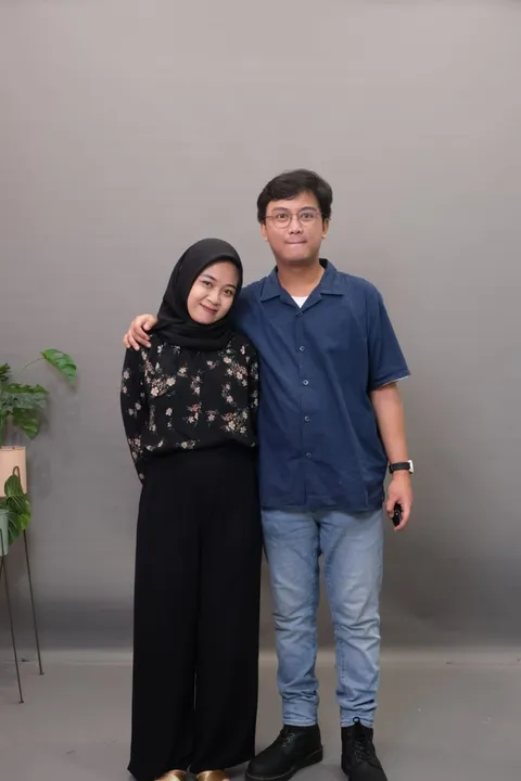 Foto sampul undangan Elka & Sindy