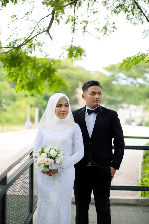 Foto sampul undangan Latifah & Gilang