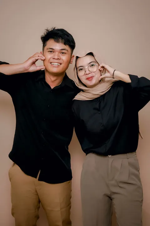 Foto sampul undangan Kevien & Nadia