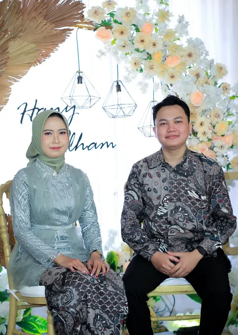 Foto sampul undangan Ilham & Hany
