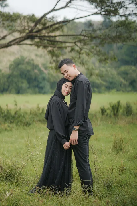 Foto sampul undangan Aan & Della
