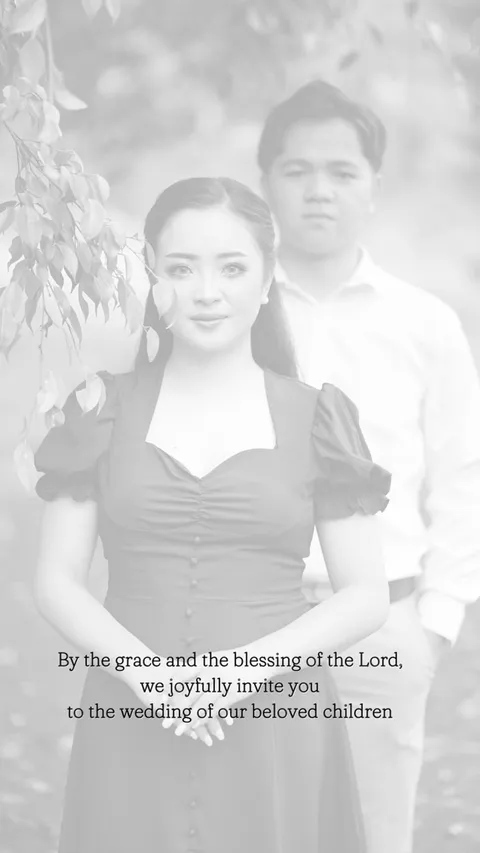 Foto sampul undangan Anggy & Arya