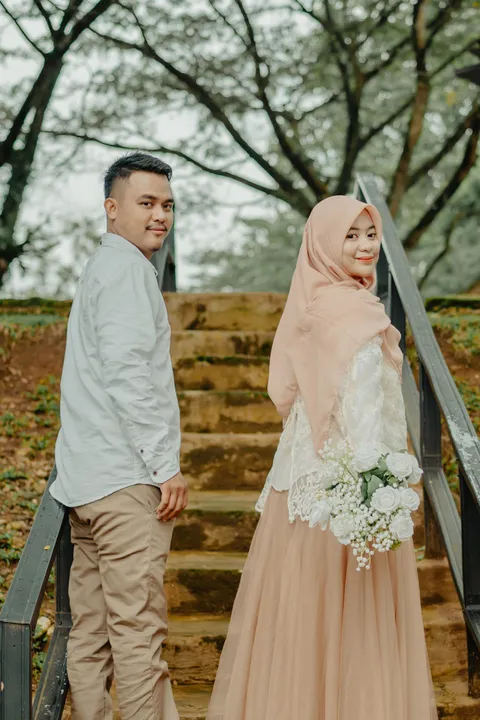 Foto sampul undangan Akbar & Yuni