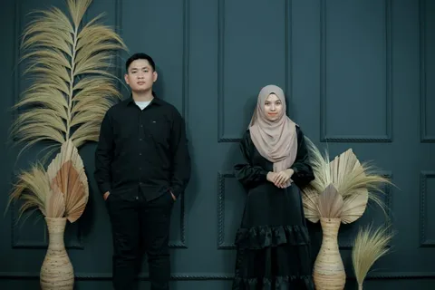 Foto sampul undangan Aldina & Rio
