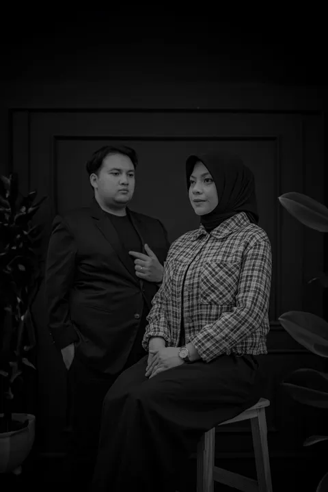 Foto sampul undangan Hanif & Hana