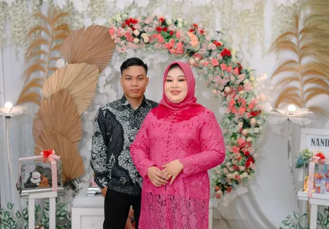 Foto sampul undangan Febri & Nanda