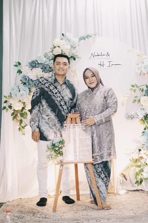 Foto sampul undangan Imam & Nabila