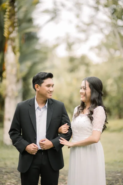 Foto sampul undangan Asna & Figo