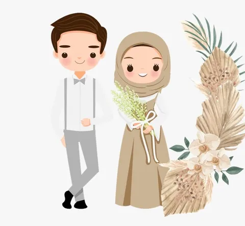 Foto sampul undangan Bella & Naim