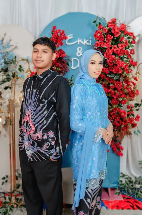 Foto sampul undangan Dani & Ekki