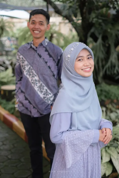 Foto sampul undangan Teguh & Dina